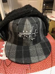 Washington Capitals NHL Buffalo Dogear DownFlap Plaid Flat Bill Brim Hat Cap  Lid | eBay