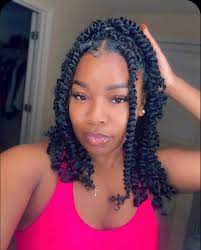 Pin By Mika On Hairrr Black Girl Natural Hair Hair Twist Styles Twist Braid Hairstyles