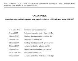 Este pentru prima dată în ultimii ani când evaluarea națională e programată la finalul lunii, în penultima săptămână din iunie, după bacalaureat 2021. Calendar Simulare Evaluare Nationala 2018