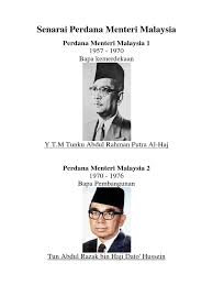 Senarai menteri kabinet malaysia baru seperti diumumkan oleh perdana menteri, tan sri muhyiddin yassin pada 9 mac 2020. Senarai Perdana Menteri Malaysia