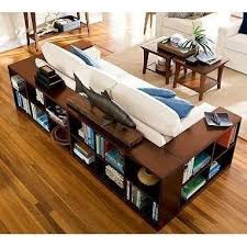 Wrap The Couch In Bookcases Instead Of End Tables Home Decor Home Living Room Home Diy
