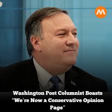 Washington Post columnist Marc Thiessen claimed the paper's opinion section  has become “a conservative opinion page,” following editorial shifts under  owner Jeff Bezos that emphasize personal liberty and free markets. In a