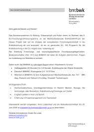 Das motivationsschreiben für den master erklärt vor allem deine erfahrungen und die ziele, die du durch den master erreichen möchtest. Sehr Geehrte Damen Und Herren Das Bundesministerium Fur B