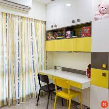 Study room is considered to be a place where your kids can do home works, projects and arts, computer work and reading. Compact Study Room Designs To Help Your Kids Study Fun Home Design Study Table Designs Small Kids Room Study Room Design