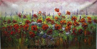 Abstract canvas painting canvas wall art home decor posters & print wall picture. Home Decorative Wall Art Red Flower Oil Painting For Interior Design China Canvas And Reproduction Oil Paintings Price Made In China Com