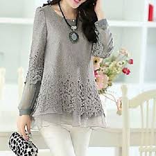 Kadin S Buyuk Bedenler Bluz Solid Coklu Katman Uzun Kollu Salas Tops Pamuklu Temel Siyah Bej Gri Karpuz Kol 2020 Us 19 99 Cheap Womens Blouses Plus Size Blouses Blouses For Women