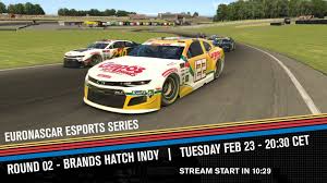 The run from the pit straight through paddock hill badn and around druids makes for some of the most exciting racing you can wish for. Tobias Dauenhauer Official Iracing Enes Round 2 Brands Hatch Indy Circuit Facebook