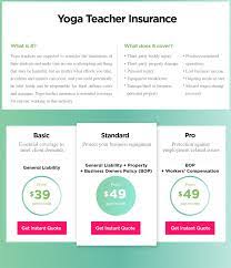 If those instructions or corrections were to result in an injury for one of your students, you could be held liable in a claim. How Much Does Yoga Teacher Insurance Cost Commercial Insurance