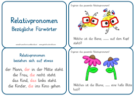 Der, die, das, welcher, welches und welche, sowie die. Relativpronomen Fraumohrsrasselbandes Webseite
