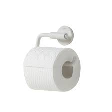 Onder de afneembare deksel is plaats voor vochtig toiletpapier, of voor andere hygiënische artikelen. Tiger Tiger Urban Toilettenpapierhalter Weiss