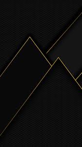 Black And White Geometric Wallpaper Hd Black With Gold Trim Wallpaper Arkaplan Tasarimlari Duvar Kagidi Tablolar