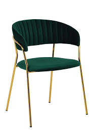 Upholstered Dining Chair Dark Green Velvet With Golden Frame Etsy In 2020 Upholstered Dining Chairs Grey Upholstered Dining Chairs Dining Chairs