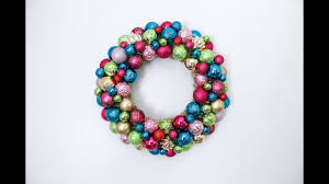 How To Make A Diy Christmas Ornament Wreath Diy Christmas Crafts Stampinfool