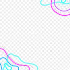 Pink And Blue Neon Abstract Border Design Element Free Image By Rawpixel Com Mind Border Design Design Element Neon