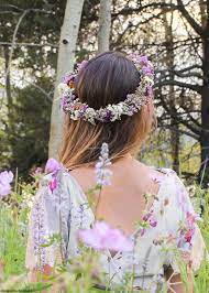 Naturally Preserved Pink Heather Flowers In 2020 Flower Crown Veil Floral Crown Bridal Flower Crown