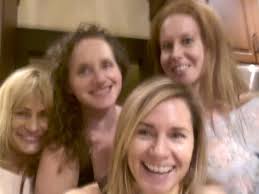 Happily getting together and figuring out how to help others. :)