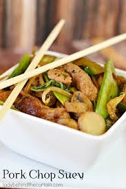 Pin By Carrie Frugal Foodie Mama On Dinner Pork Chop Suey Chop Suey Pork Recipes