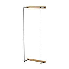 Our bathroom accessories category offers a great selection of bathroom towel holders and more. Shop By Wirth Bathroom Towel Rack Black Metal And Oiled Oak Nordic Rooms