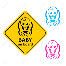 Baby On Board Sticker And Color Symbols Royalty Free Cliparts Vectors And Stock Illustration Image 21079432 Baby motocross rider on board sticker baby on board sticker. baby on board sticker and color symbols