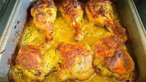 Combine yogurt, lemon juice, soy sauce, coriander, curry powder and pepper in a 3 quart rectangular baking dish. Greek Chicken Roasted Greek Yogurt Chicken Baked By Mind Blowing Cooking Youtube