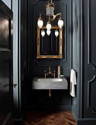 Take, for example, the brilliantly textured black bathroom below in decorator kate rheinstein brodsky's. 32 Dark Moody Bathroom Designs That Impress Digsdigs
