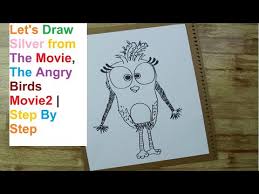 You can now print this beautiful angry birds movie coloring page or color online for free. Step By Step How To Draw Silver Rachel Bloom From The Movie The Angry Birds Movie 2 2019 Youtube
