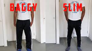 Boxers, boxer briefs, briefs, trunks, long underwear How To Tapering Sweatpants From Baggy To Slim Youtube