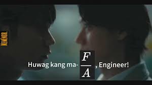 Though 💀 I love engineering but the '' is silent Wala namag '' sa  engineering Alam mo sayang ka