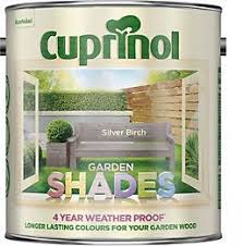 Cuprinol Garden Shades Silver Birch Matt Garden Wood Cuprinol Garden Shades Shade Garden Cuprinol