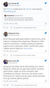 Bundan sonraki süreçte artık zamanımı uzun yıllardır zorunluluktan ötürü ihmal ettiğim ve bana desteğini hiçbir zaman esirgemeyen annem, babam. Berat Albayrak In Istifasina Gelen Ilk Yorum Ve Tepkiler