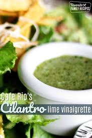 Cafe Rio Cilantro Lime Vinaigrette Copycat Recipe Cafe Rio Cafe Rio Recipes Vinaigrette Recipes