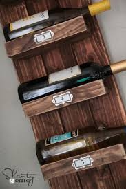 Wall mounted wine racks create a visually appealing wall piece that add sophistication and decoration to your living area or kitchen. 16 Diy Wine Rack Ideas Homemade Wine Rack Ideas