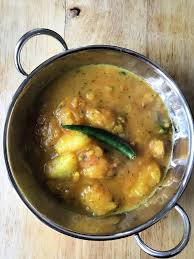 Kitchen Karma Indian Railway Style Aloo Ki Sabji Aloo Rasa Recipe