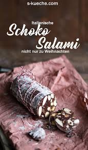 Rezept Fur Italienische Schokoladen Salami Salame Di Cioccolato Italienische Schokolade Schokolade Rezepte