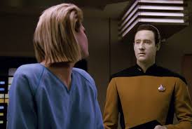 before beaming back to her planet you know, data, i wasn't always lying to you. Ishara Yar Episode