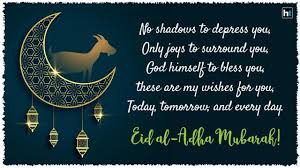 In this year eid ul fitar 2021 is expected to celebrate on 14 may or 15 may 2021 based upon the sight ability to view the moon in pakistan. Bakrid Mubarak 2020 Best Wishes Messages Quotes Images To Share On Eid Al Adha Hindustan Times