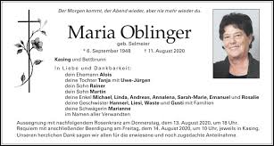 Maria Oblinger