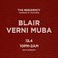 The Residency w/ BLAIR & VERNI MUBA event in Chicago, IL