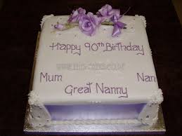 Beautiful Happy Birthday Cake Images For Her 90th Birthday 90th Birthday Cakes Birthday Sheet Cakes 90th Birthday