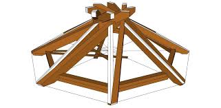 Roof Framing Geometry The Mandala Roof Reciprocal Roof Roof Framing Roof Mandala