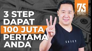 3 Langkah Mendapatkan Uang 100 Juta Pertama Anda Dengan Cepat Youtube