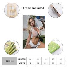 Amazon.com: Póster de estrella sexy Claudia Fijal, modelo de bikini, póster  de pechos sexys, pintura decorativa, lienzo, arte de pared, póster de sala  de estar, dormitorio, pintura de 12 x 18 pulgadas (