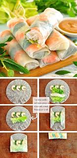 Comment Faire De Parfaits Rouleaux De Printemps How To Make Vietnamese Rice Paper Rolls Food Recipes Healthy Recipes