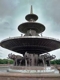 Finding a memorial as massive and grand as this is not an everyday thing! A Defaced Sign Picture Of Rashtriya Dalit Prerna Sthal And Green Garden Noida Tripadvisor