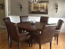 A lightly padded seat wrapped in smooth and supple leather adds comfort, luxury, and a touch of elegance. Carrington Court In Your Home Customer Photos
