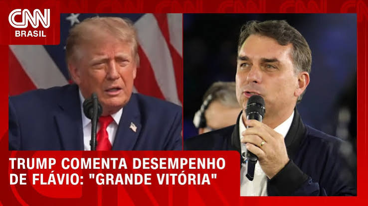 Trump define desempenho de Flávio como “grande vitória” | CNN 360°