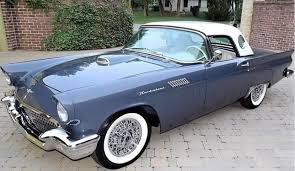 Image result for Gulfstream Blue 1958 Thunderbird
