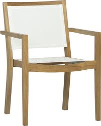 Regatta Mesh Dining Chair Crate And Barrel Fun In The Sun Our Eco Friendly Regatta Teak An Outdoor Dining Chairs Dining Furniture Makeover Dining Chairs