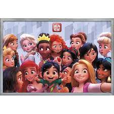 Wreck It Ralph 2 Princess Walmart Com In 2021 Disney Princess Movies Disney Animation Cute Disney