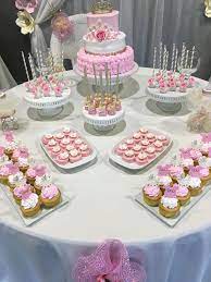 Decoración de mesas de postres. Pin By Laura Fonseca On Biscochos De Migue Baby Shower Desserts Wedding Candy Table Winter Girl Baby Shower